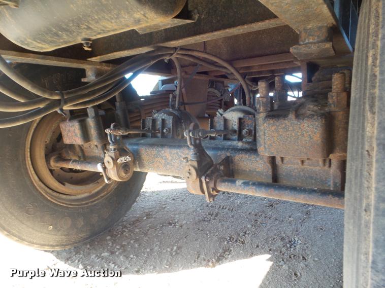 image for item L1729 2016 shop built flatbed trailer