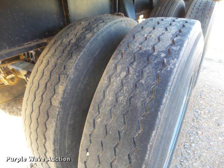 image for item L1729 2016 shop built flatbed trailer