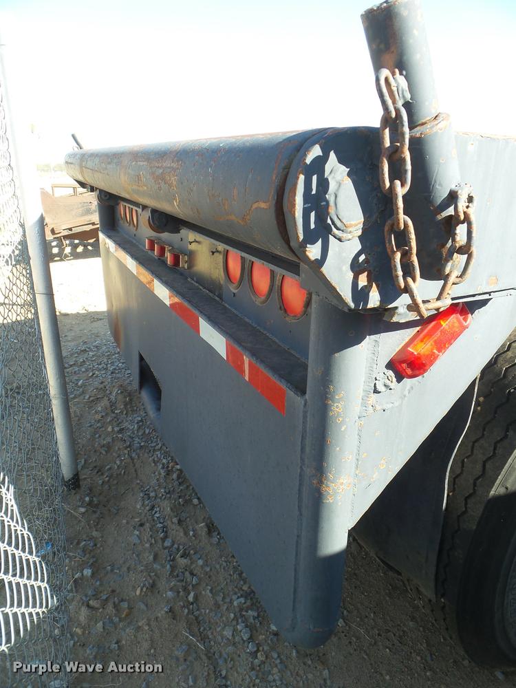 image for item L1730 2016 Hobbs flatbed trailer