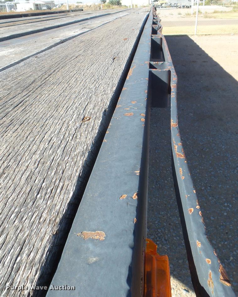 image for item L1730 2016 Hobbs flatbed trailer