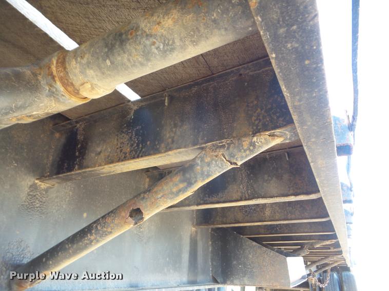 image for item L1730 2016 Hobbs flatbed trailer