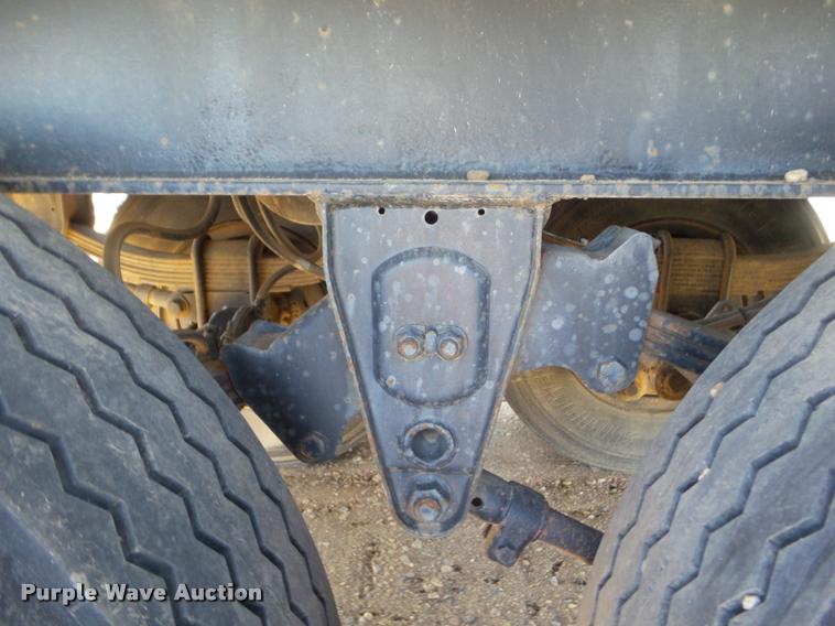 image for item L1730 2016 Hobbs flatbed trailer