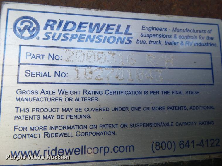 image for item L5526 2011 Travalong double hopper grain trailer