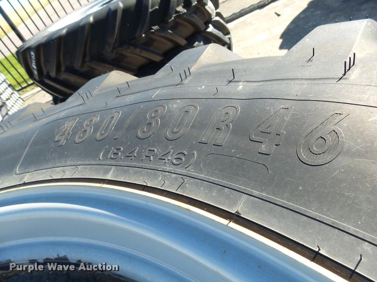 image for item AL9084 (4) Michelin 480/80R46 tires