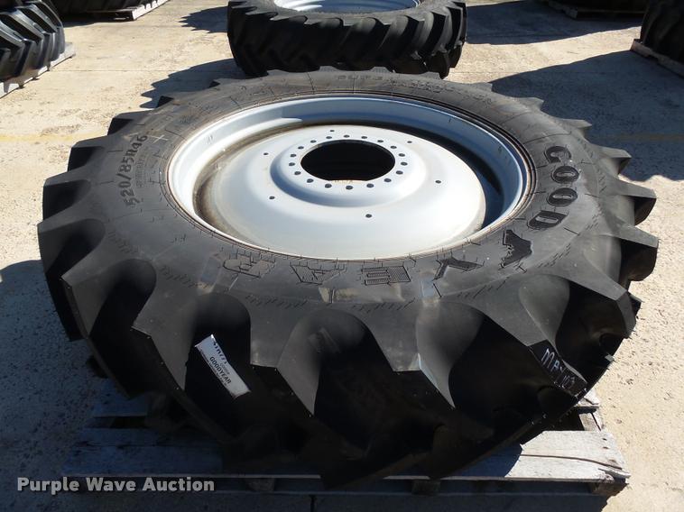 image for item AL9085 (5) Goodyear 520/85R46 tires
