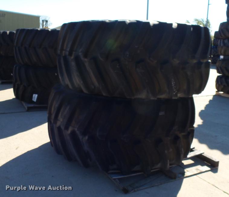 image for item AL9086 (8) Firestone 800/70R38 tires