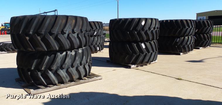 image for item AL9086 (8) Firestone 800/70R38 tires