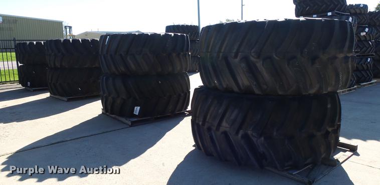 image for item AL9086 (8) Firestone 800/70R38 tires