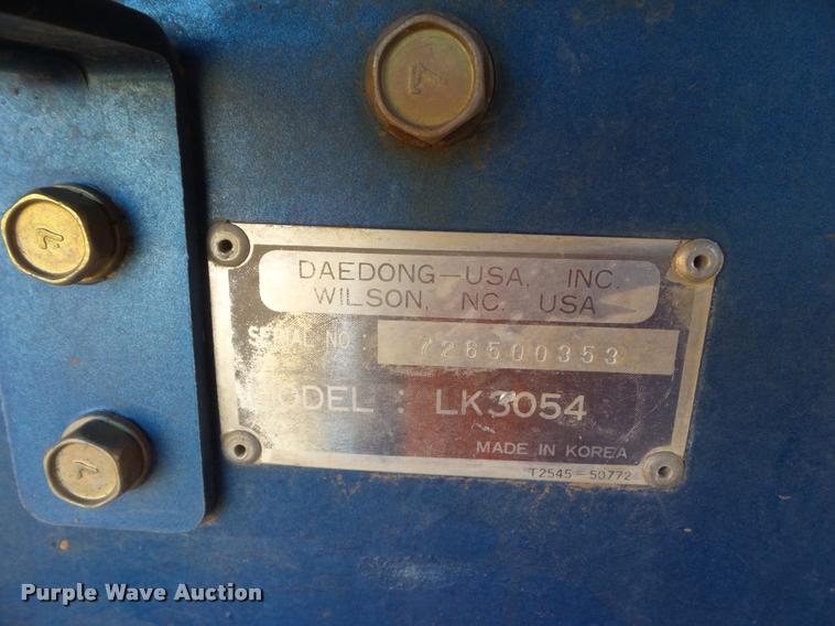 image for item AP9599 1999 Kioti LK3054 MFWD tractor