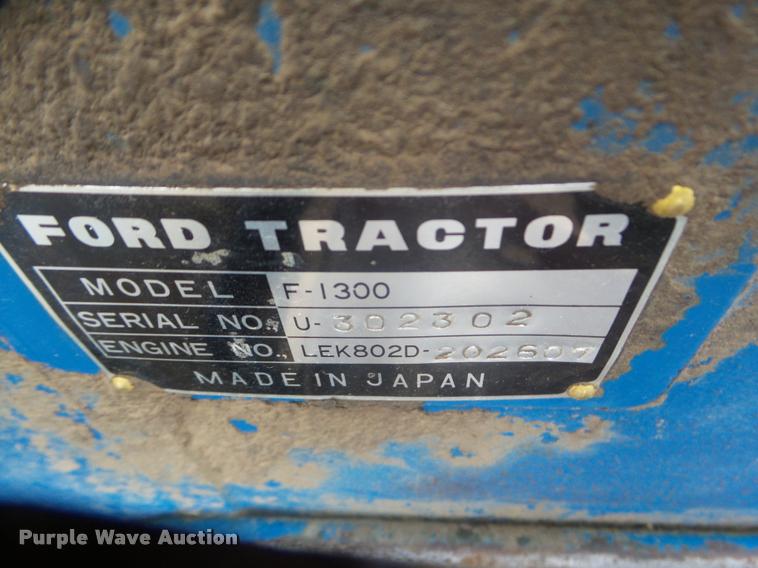 image for item AP9622 1979 Ford 1300 MFWD tractor