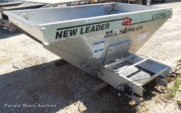 image for item AV9833 New Leader L3220G4 MultApplier stainless steel spreader
