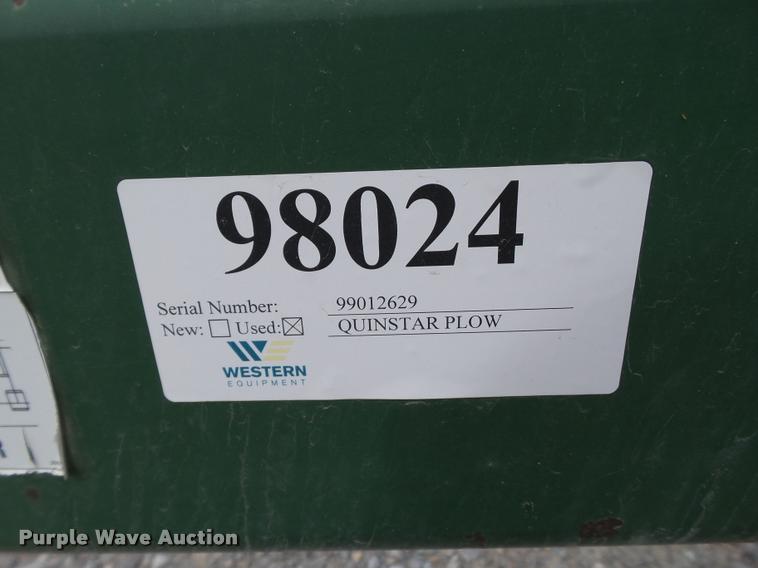 image for item BJ9310 QuinStar knife and bedder plow