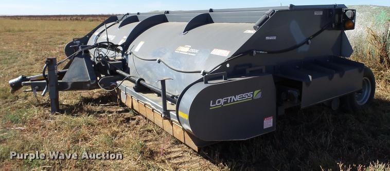 image for item BZ9226 Loftness 240DW44P346 windrower / shredder