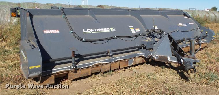 image for item BZ9226 Loftness 240DW44P346 windrower / shredder