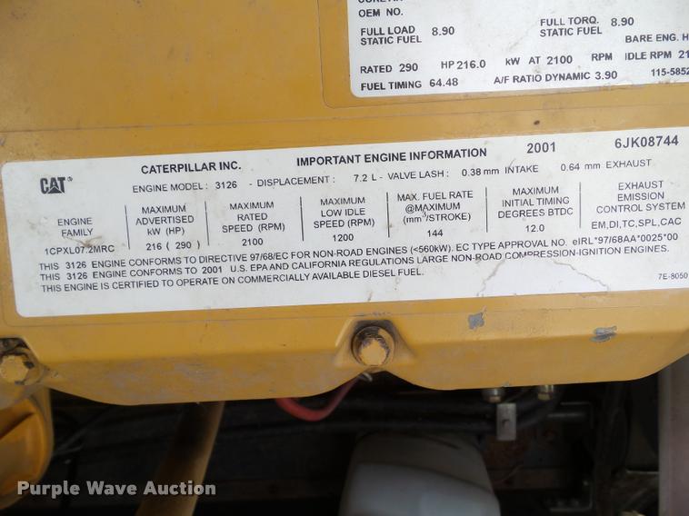 image for item BZ9865 2001 Lexion 470 combine