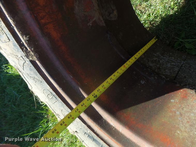 image for item CC9420 Goodyear 18.4-34 dual clamp-on tires and wheels