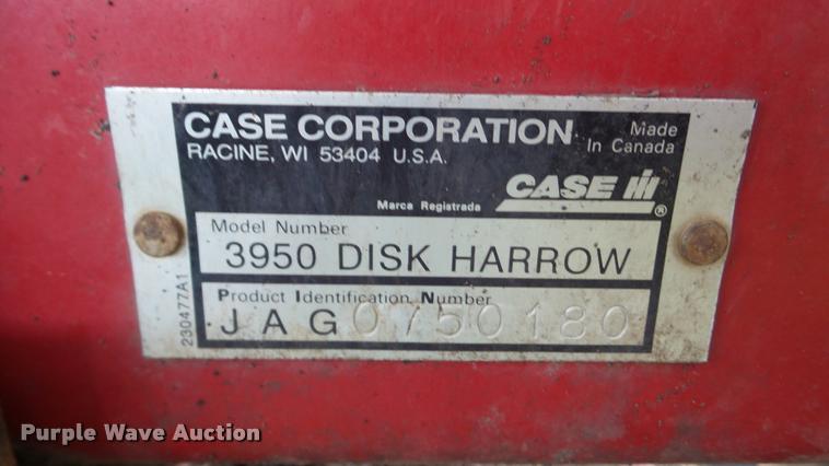 image for item DA8912 Case IH 3950 disk