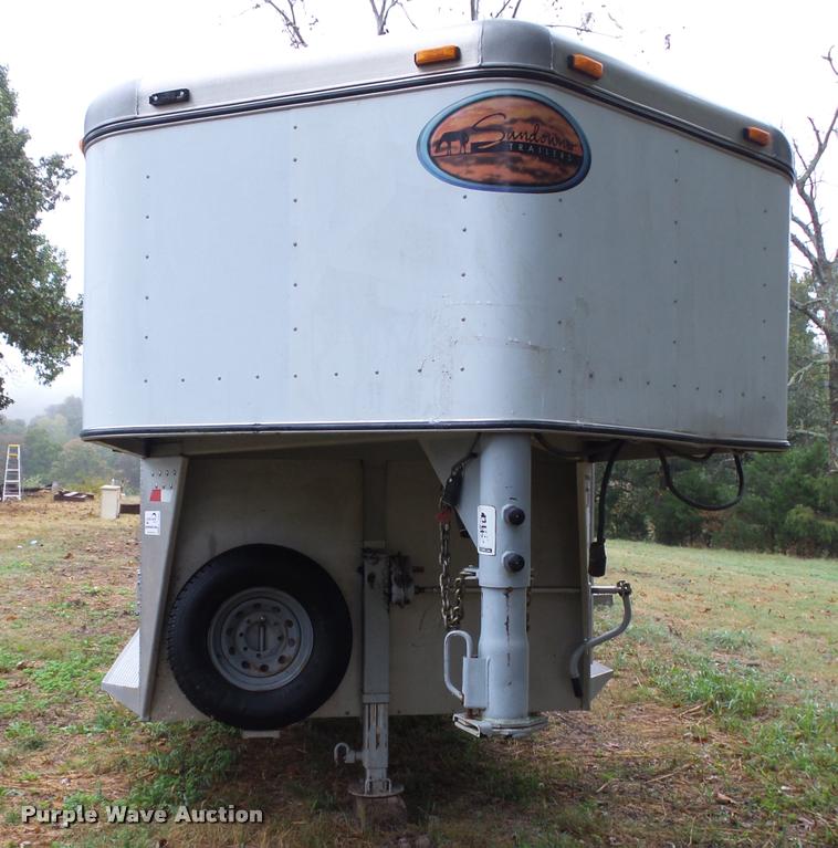 image for item K1085 2002 Sundowner Rancher livestock trailer
