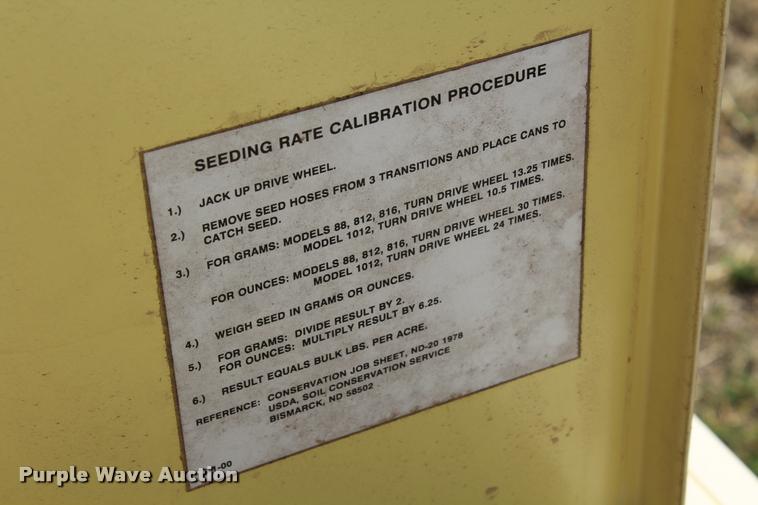 image for item K1908 Truax Flex-II grain drill