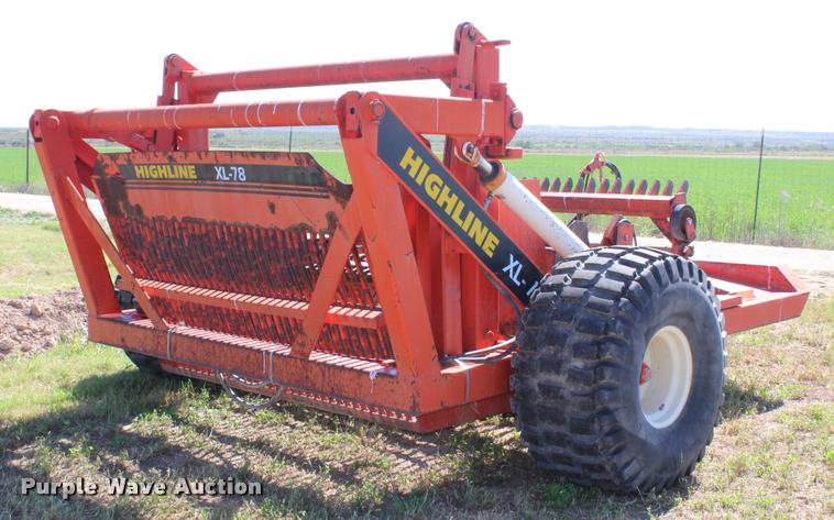 image for item K1909 Highline XL78 rock picker