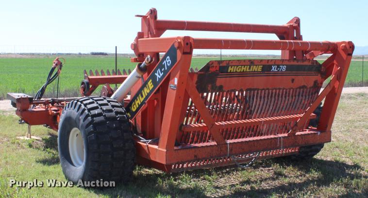 image for item K1909 Highline XL78 rock picker