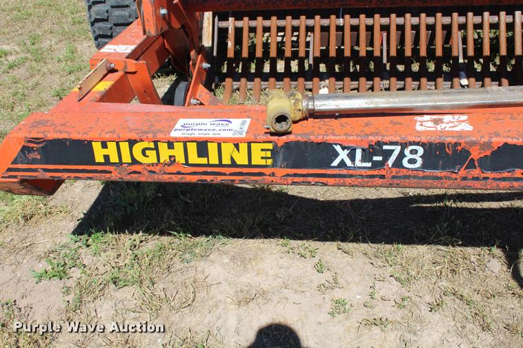 image for item K1909 Highline XL78 rock picker