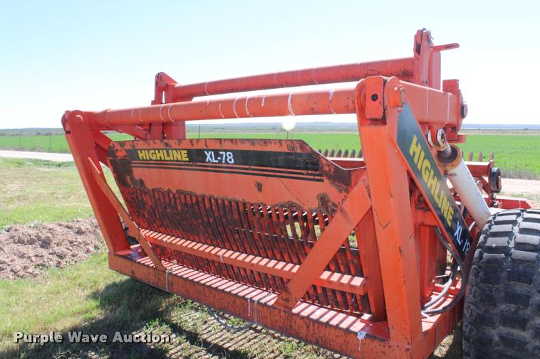 image for item K1909 Highline XL78 rock picker
