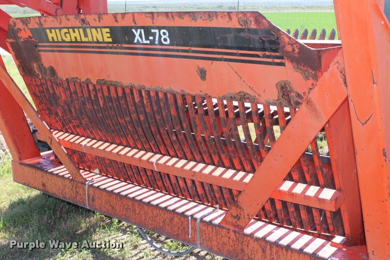 image for item K1909 Highline XL78 rock picker
