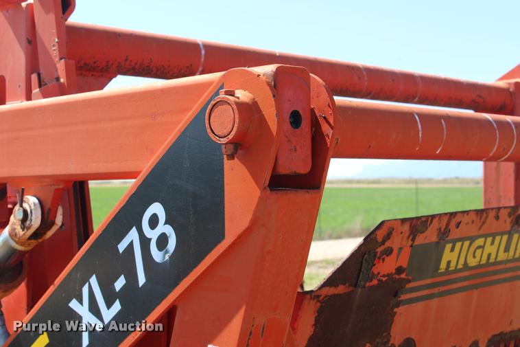 image for item K1909 Highline XL78 rock picker