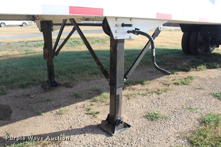 image for item K1919 2016 Shop built Laramy live bottom silage trailer