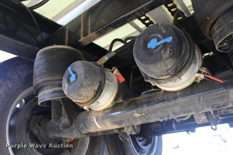 image for item K1919 2016 Shop built Laramy live bottom silage trailer