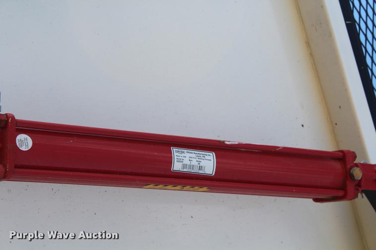 image for item K1919 2016 Shop built Laramy live bottom silage trailer