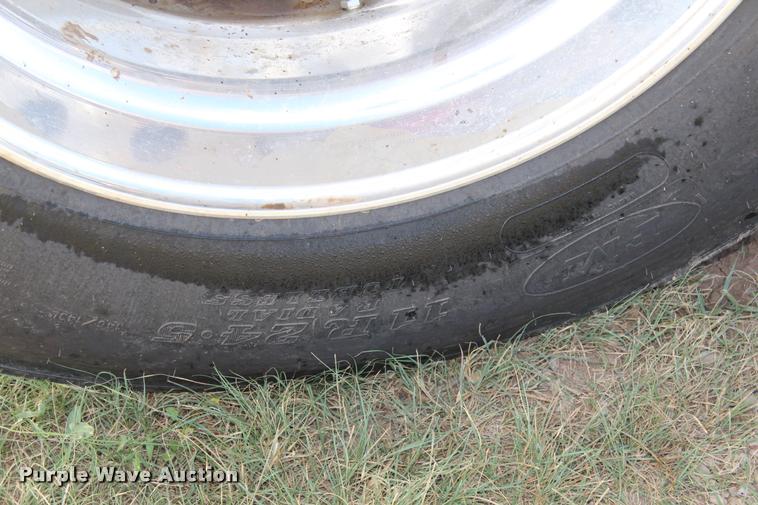 image for item K1919 2016 Shop built Laramy live bottom silage trailer