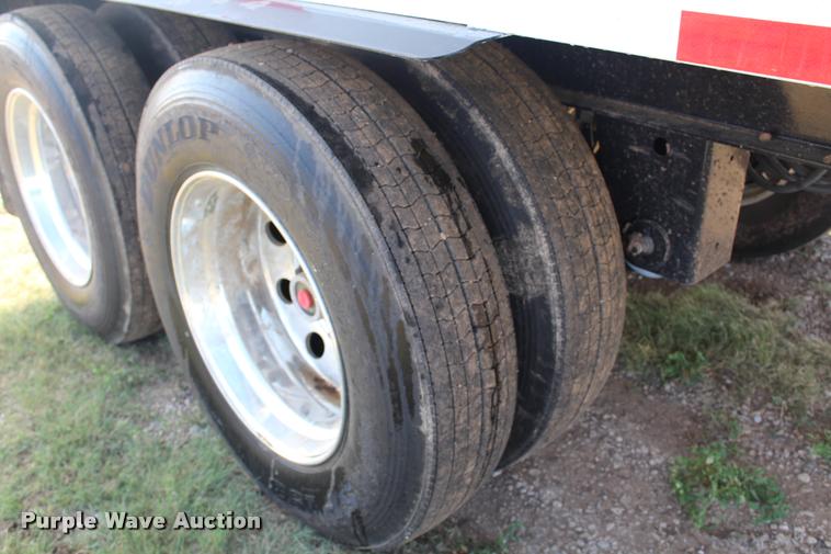 image for item K1919 2016 Shop built Laramy live bottom silage trailer