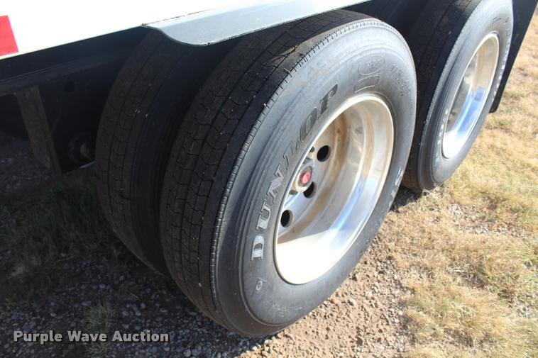 image for item K1919 2016 Shop built Laramy live bottom silage trailer