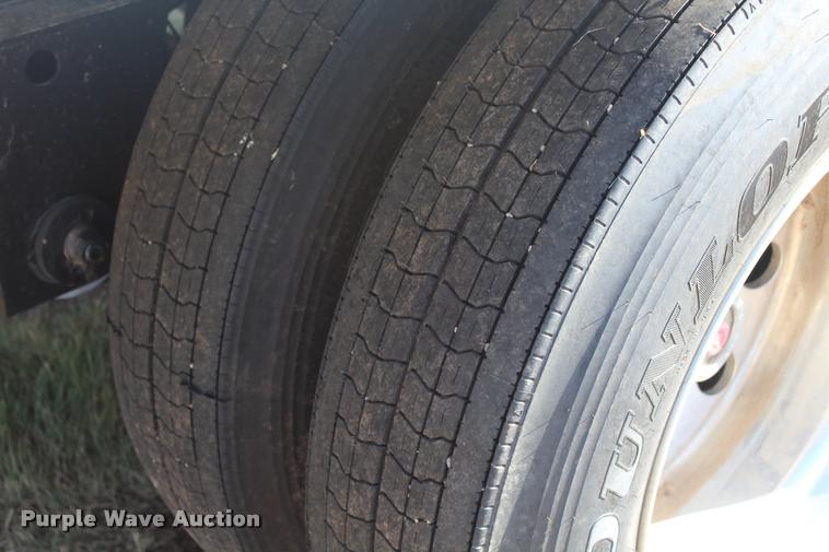 image for item K1919 2016 Shop built Laramy live bottom silage trailer