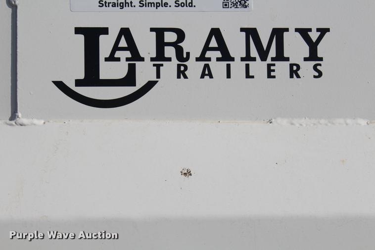 image for item K1919 2016 Shop built Laramy live bottom silage trailer