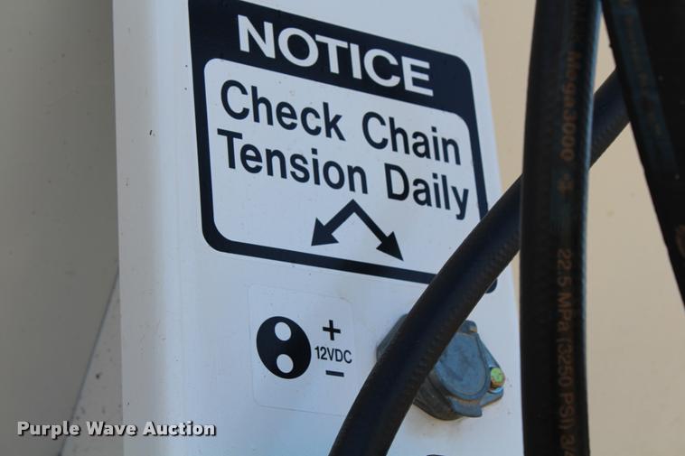 image for item K1919 2016 Shop built Laramy live bottom silage trailer