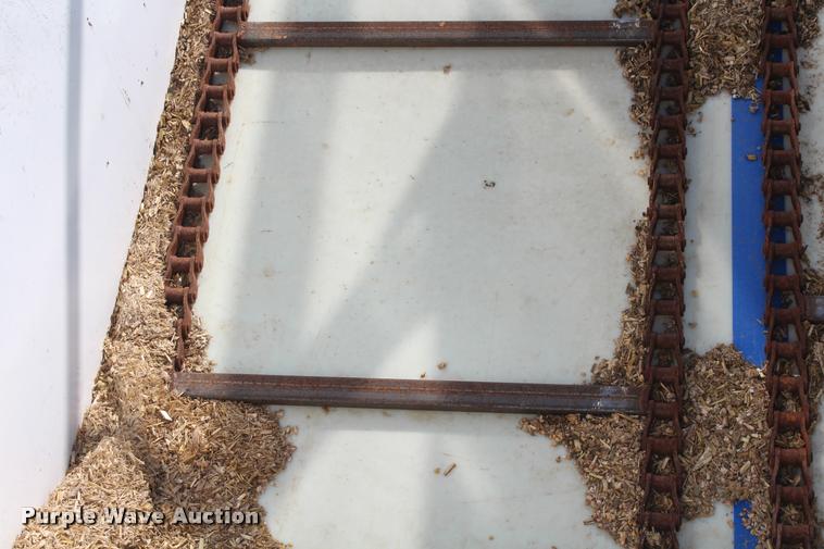 image for item K1919 2016 Shop built Laramy live bottom silage trailer