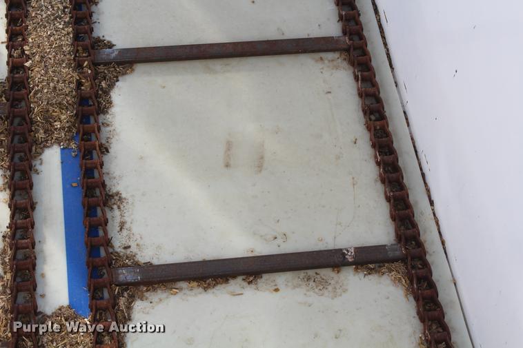 image for item K1919 2016 Shop built Laramy live bottom silage trailer