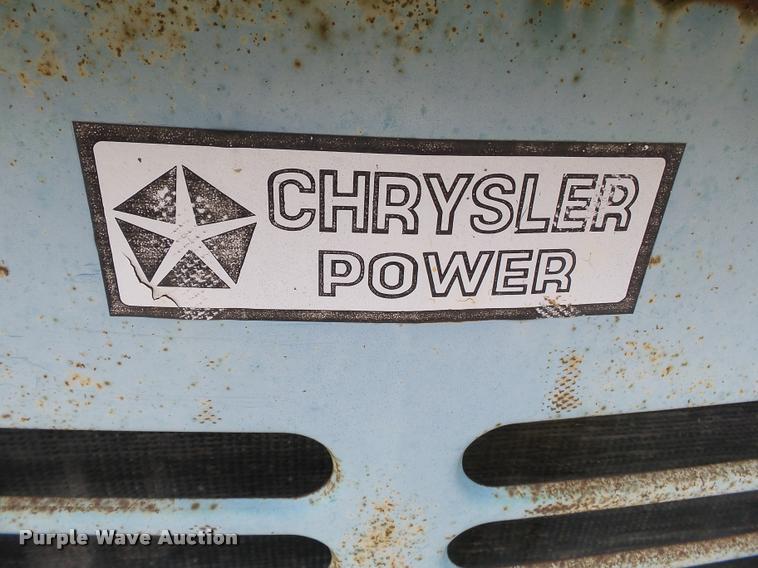 image for item K3461 Irrigation power unit and pump