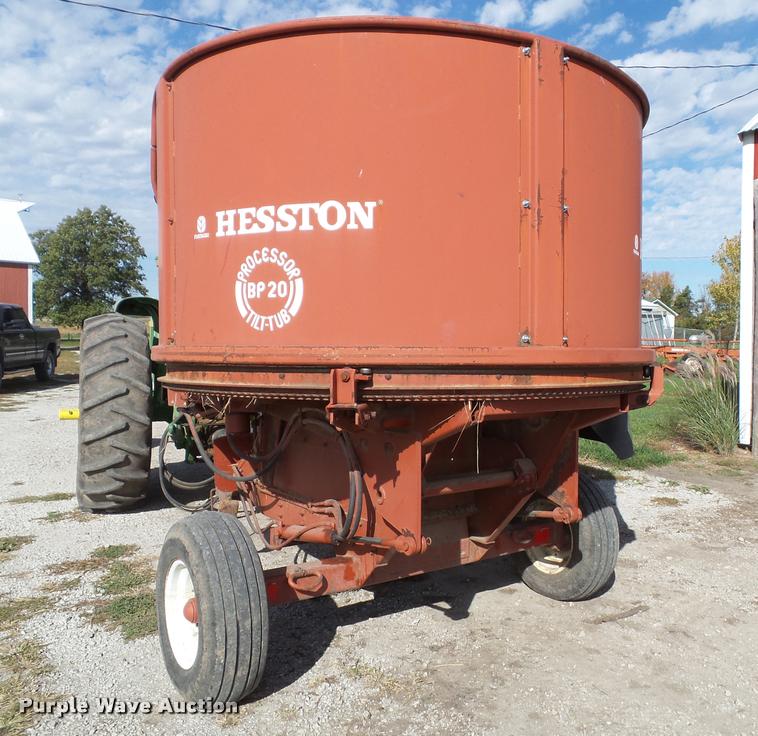 image for item K8115 Hesston BP20 bale processor