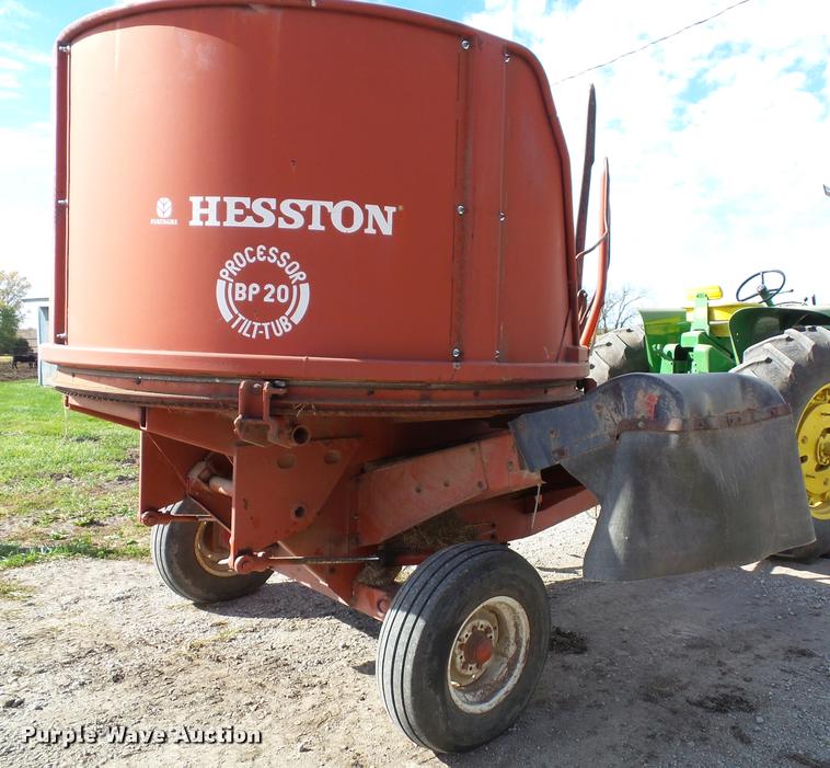 image for item K8115 Hesston BP20 bale processor