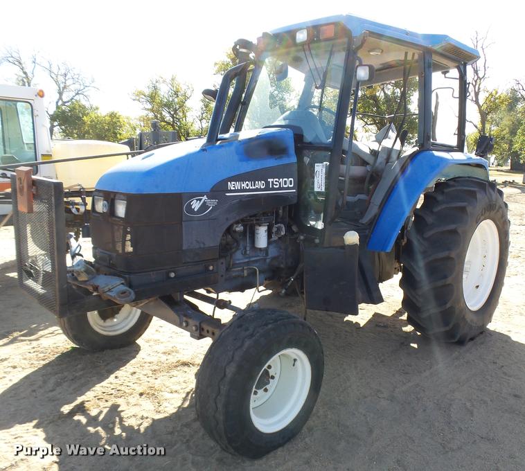 image for item L3355 2002 New Holland TS100 tractor