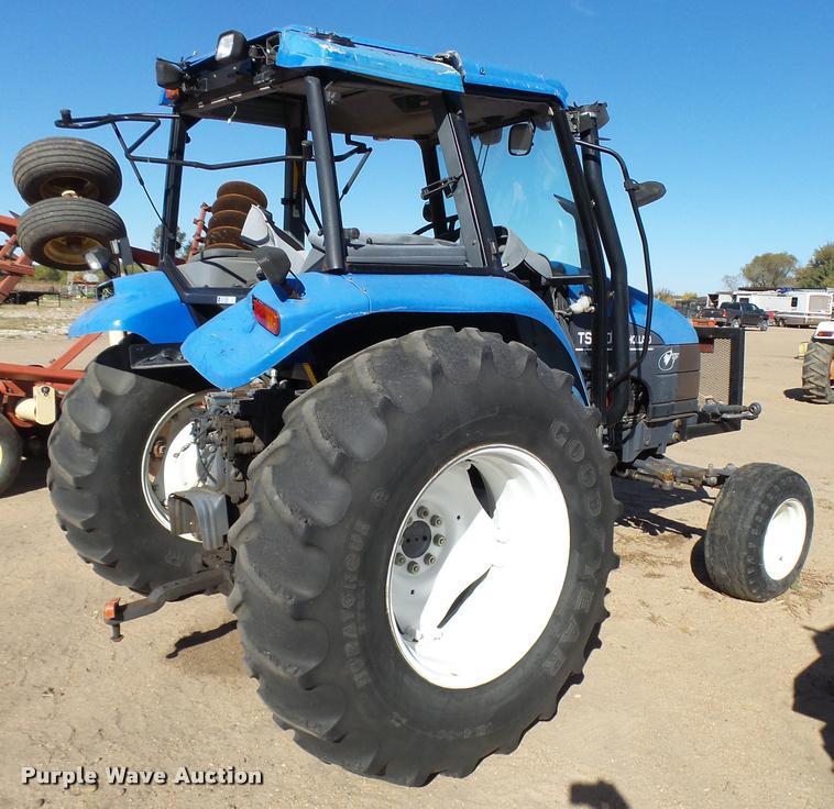 image for item L3355 2002 New Holland TS100 tractor