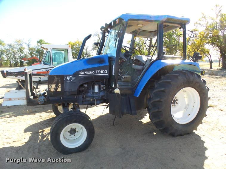 image for item L3355 2002 New Holland TS100 tractor