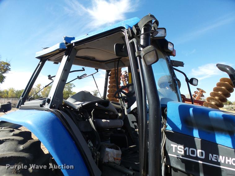 image for item L3355 2002 New Holland TS100 tractor