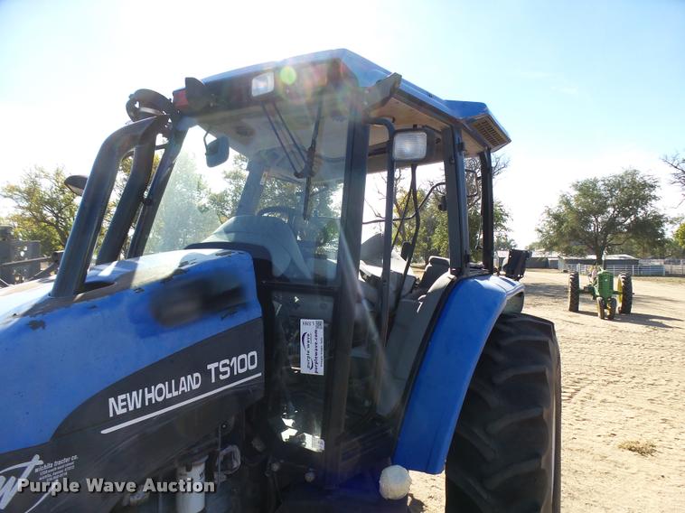 image for item L3355 2002 New Holland TS100 tractor