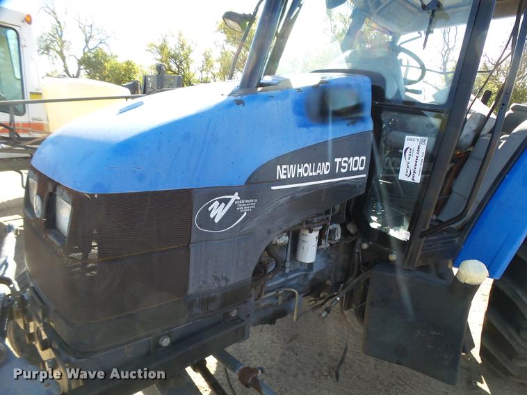 image for item L3355 2002 New Holland TS100 tractor