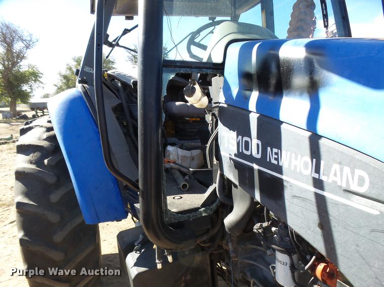 image for item L3355 2002 New Holland TS100 tractor